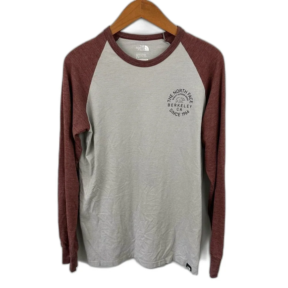 The North Face Men’s Berkeley California Raglan Long Sleeve Tee Size Small